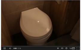 A Pumpout Toilet on a Narrowboat (inside)