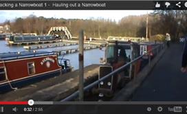 Blacking a Narrowboat 1 - Hauling out a Narrowboat