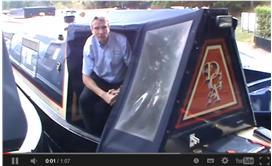 Cratch Board and Cratch Cover on a Narrowboat