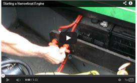 Starting a Narrowboat Engine