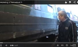 Overplating a Narrowboat 3